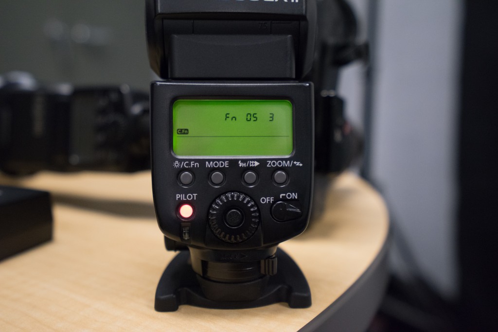 Using a Canon Speedlite Flash with a Sony A7