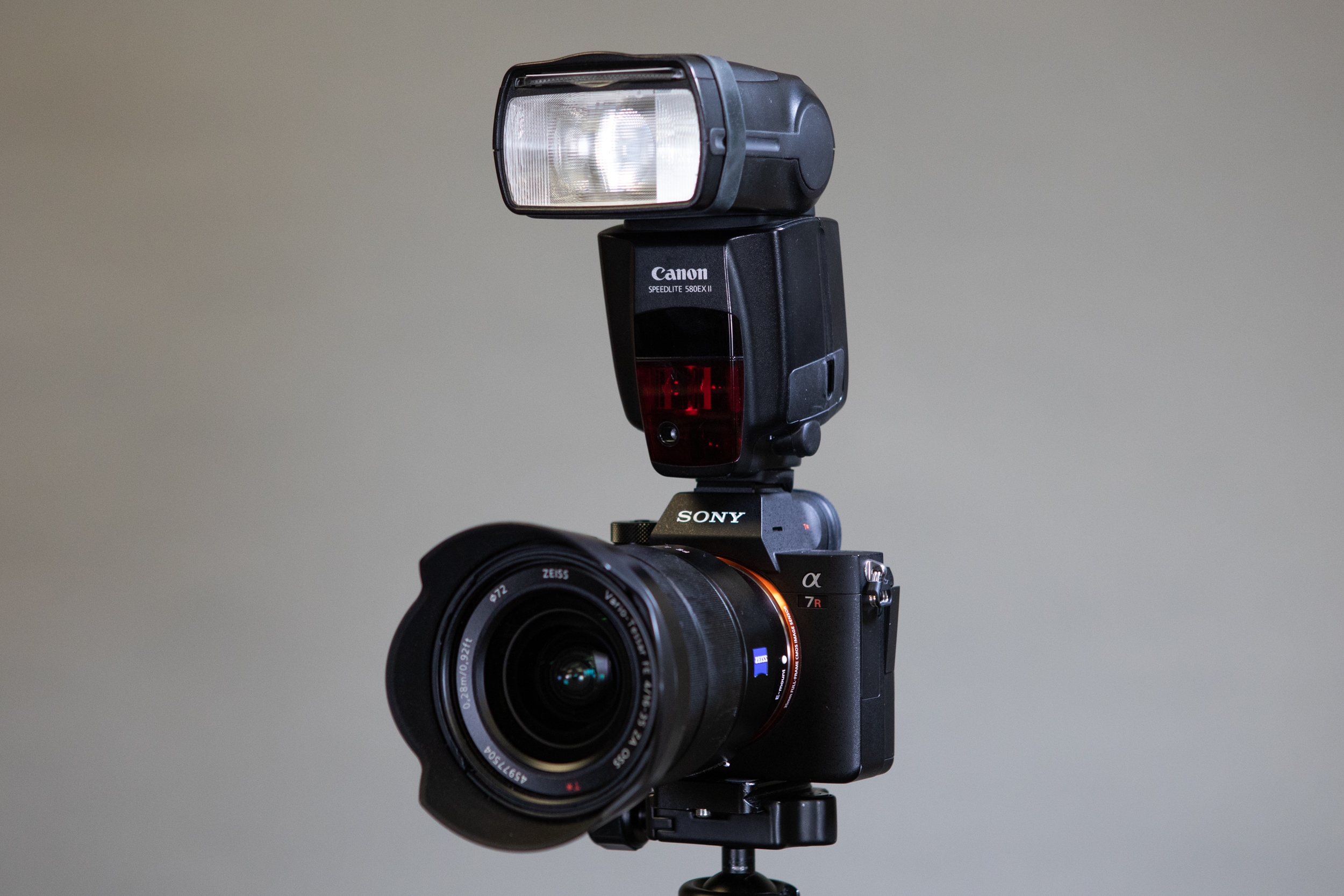 Using a Canon Speedlite Flash with a Sony A7R III