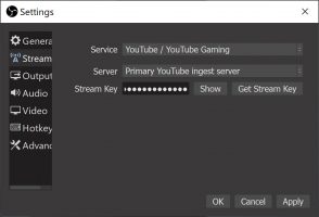 streamlabs obs stream key